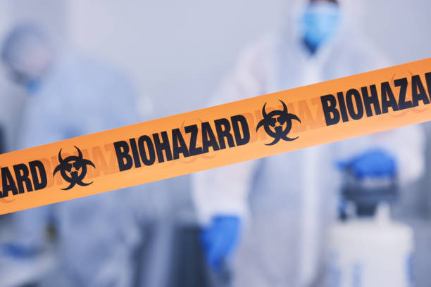Professional Blood Cleanup technician working in Bellmawr, NJ